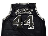 San Antonio Spurs George Gervin Autographed Black Jersey JSA Stock #215712