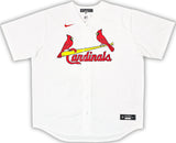 St. Louis Cardinals Jordan Walker Autographed White Nike Jersey Size XL "MLB Debut 3-30-23" Fanatics Holo Stock #215798