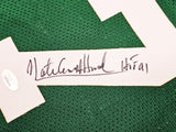 Boston Celtics Nate "Tiny" Archibald Autographed Green Jersey "HOF 91" JSA Stock #215715