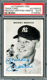 Mickey Mantle Autographed 1954 Sports Illustrated Reprint Card New York Yankees PSA/DNA #31435351