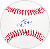 Nestor Cortes Autographed Official MLB Baseball New York Yankees Beckett BAS QR Stock #216630