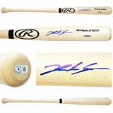 Nolan Gorman Autographed Blonde Rawlings Pro Bat St. Louis Cardinals Beckett BAS QR Stock #216037