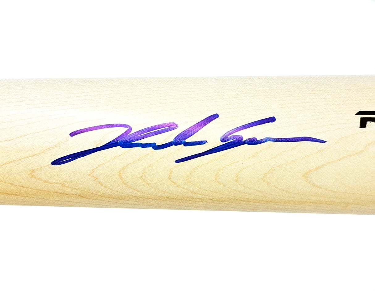 Nolan Gorman Autographed Blonde Rawlings Pro Bat St. Louis Cardinals Beckett BAS QR Stock #216037