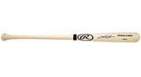 Nolan Gorman Autographed Blonde Rawlings Pro Bat St. Louis Cardinals Beckett BAS QR Stock #216037