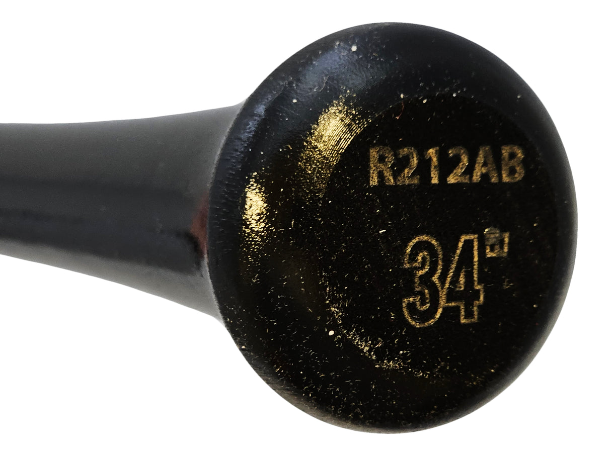 Salvador Perez Autographed Black Rawlings Pro Bat Kansas City Royals Beckett BAS Witness Stock #216051