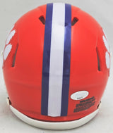 Ben Boulware Autographed Clemson Tigers Orange Speed Mini Helmet MCS Holo Stock #216122