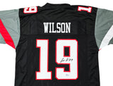 Texas Tech Red Raiders Tyree Wilson Autographed Black Jersey Beckett BAS Witness Stock #215903