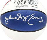 SALE!! Julius "Dr. J" Erving Autographed Official ABA Basketball Philadelphia 76ers Beckett BAS Witness Stock #232612