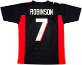 Atlanta Falcons Bijan Robinson Autographed Black Jersey Beckett BAS Witness Stock #230586