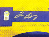 Golden State Warriors Tim Hardaway Autographed Yellow Jersey "HOF 2022" Beckett BAS Witness Stock #232601