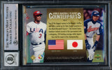 Ken Griffey Jr. & Ichiro Suzuki Autographed 2006 UD F/X Counterparts Card #CP-3 WBC Auto Grade Gem Mint 10 Beckett BAS #15771769