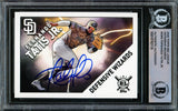 Fernando Tatis Jr. Autographed 2020 Topps Big League Defensive Wizards Card #DW6 San Diego Padres Beckett BAS #15782119