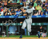 Ichiro Suzuki Autographed 8x10 Photo Miami Marlins 3000th Hit IS Holo SKU #230427