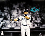 Ichiro Suzuki Autographed Framed 16x20 Photo Seattle Mariners Tokyo Dome Last Game IS Holo Stock #215842