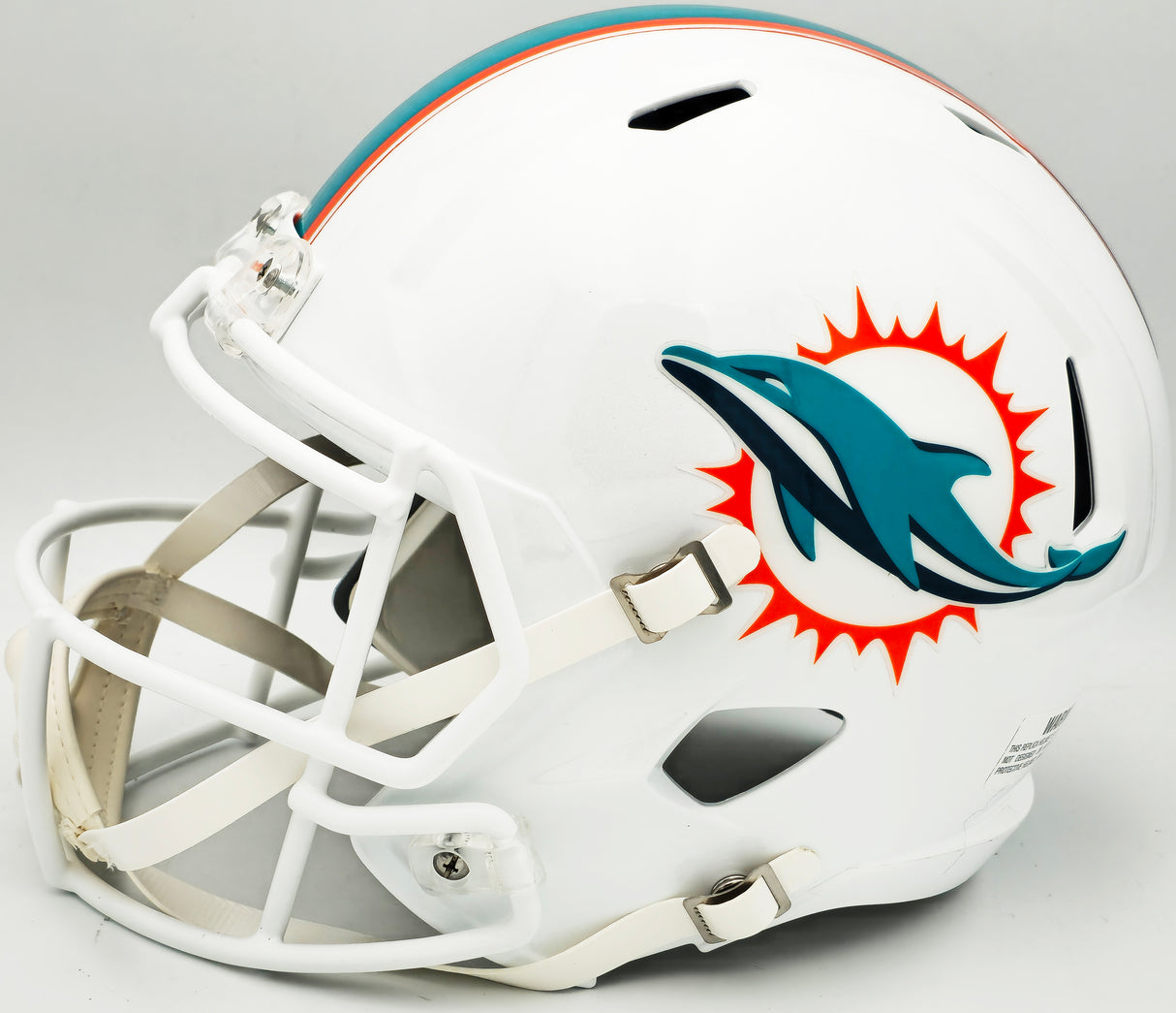 Tyreek Hill Autographed Miami Dolphins White Full Size Speed Replica Helmet Beckett BAS Witness Stock #230211