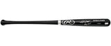 Frank Thomas Autographed Black Rawlings Baseball Bat Chicago White Sox "Big Hurt" Beckett BAS Witness Stock #232862