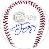 Frank Thomas Autographed Official 2005 World Series Logo MLB Baseball Chicago White Sox Beckett BAS Witness Stock #232861