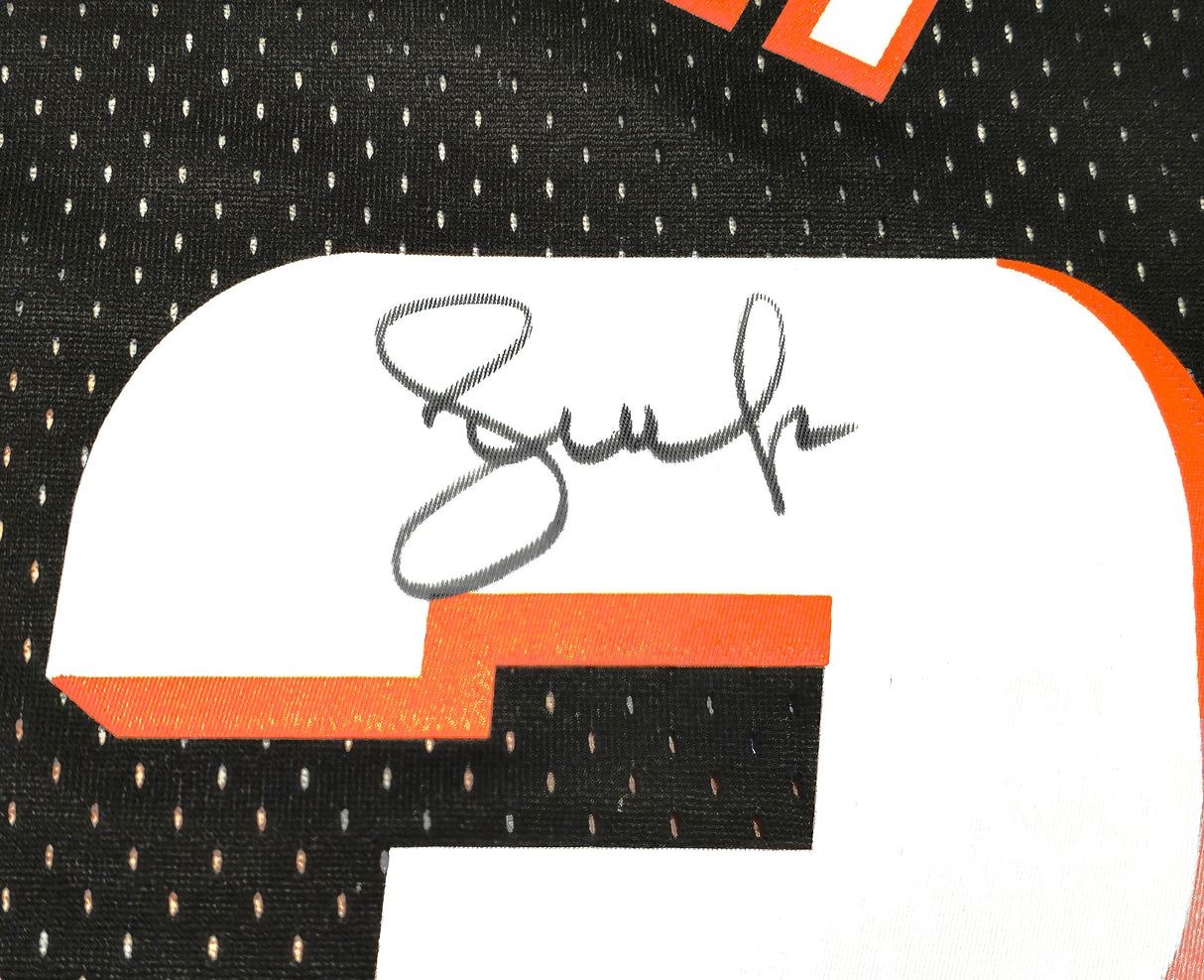 Phoenix Suns Steve Nash Autographed Black Authentic Mitchell & Ness 1996-97 Hardwood Classic Swingman Jersey Size L Beckett BAS Witness Stock #233677