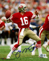 Joe Montana Autographed 8x10 Photo San Francisco 49ers Beckett BAS QR Stock #233732