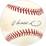 Glenallen Hill Autographed Official AL Baseball New York Yankees, San Francisco Giants Beckett BAS QR #BN13274