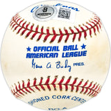 Glenallen Hill Autographed Official AL Baseball New York Yankees, San Francisco Giants Beckett BAS QR #BN13274