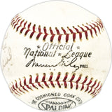 Stan Musial Autographed Official Giles NL Baseball St. Louis Cardinals "Best Wishes" Vintage Playing Days Signature Beckett BAS QR #BN13299