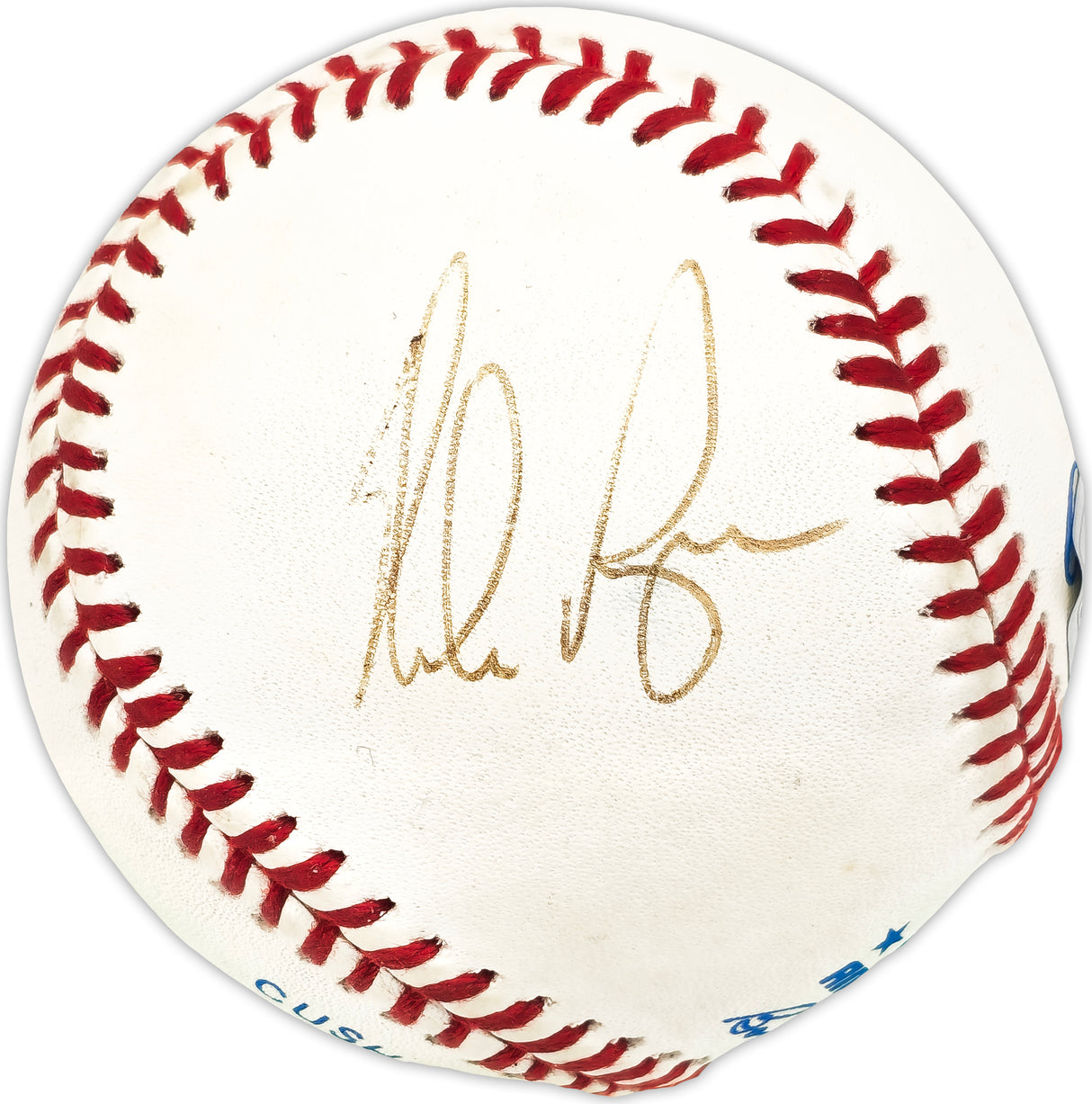 Nolan Ryan Autographed Official AL Baseball Texas Rangers, Los Angeles Angels Beckett BAS QR #BN13310