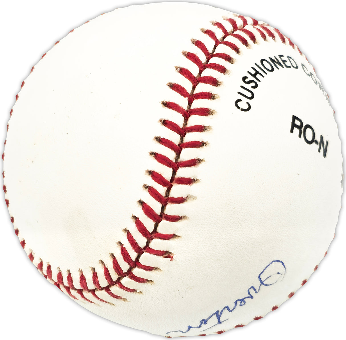 Overton Tremper Autographed Official NL Baseball Brooklyn Dodgers Beckett BAS QR #BN13182