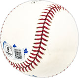 Norm Schlueter Autographed Official AL Baseball Chicago White Sox, Cleveland Indians Beckett BAS QR #BN13185