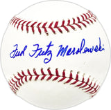 Fred Fritz Marolewski Autographed Official MLB Baseball St. Louis Cardinals Beckett BAS QR #BN13202