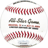 Milo Hamilton Autographed Official 2004 All Star Game Logo MLB logo Baseball Houston Astros "Holy Toledo" HOF 92 JSA #FF15486