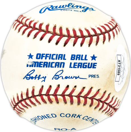 Mel Allen Autographed Official AL Baseball New York Yankees "Voice of the Yankees" JSA #AT31589