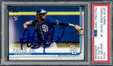 Fernando Tatis Jr. Autographed 2019 Topps Rookie Card #410 San Diego Padres PSA 10 Auto Grade Gem Mint 10 PSA/DNA Stock #220340