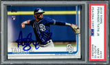 Fernando Tatis Jr. Autographed 2019 Topps Rookie Card #410 San Diego Padres PSA 9 Auto Grade Gem Mint 10 PSA/DNA Stock #220341