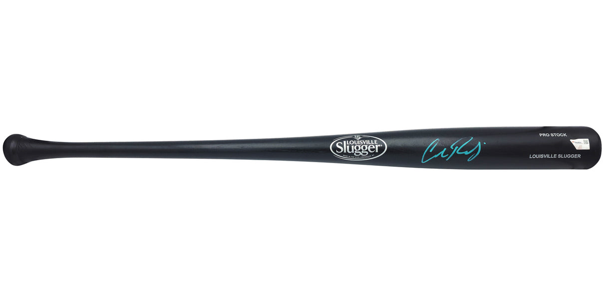 Cal Raleigh Autographed Black Louisville Slugger Pro Stock Baseball Bat Seattle Mariners Fanatics Holo Stock #233712