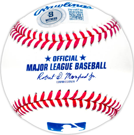 Masyn Winn Autographed Official MLB Baseball St. Louis Cardinals "MLB Debut 8/18/23" Beckett BAS Witness Stock #234017