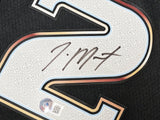 Memphis Grizzlies Ja Morant Autographed Black Nike City Edition Swingman Jersey Size 48 Beckett BAS QR Stock #218585