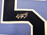 Tampa Bay Rays Wander Franco Autographed Blue Nike Jersey Size L JSA Stock #218685