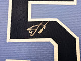 Tampa Bay Rays Wander Franco Autographed Blue Nike Jersey Size XL JSA Stock #218684