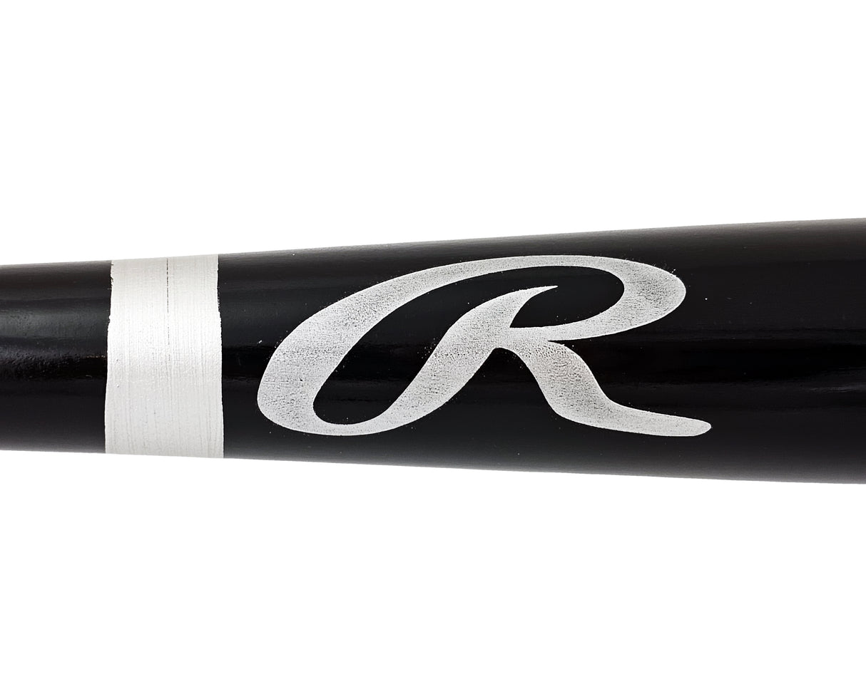 Mookie Betts Autographed Black Rawlings Adirondack Pro Bat Los Angeles Dodgers Beckett BAS QR Stock #218694