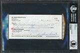 Les Horvath Autographed 3x6 Check Ohio State Buckeyes Beckett BAS #10380531