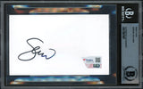 Serena Williams Autographed 3x5 Index Card Beckett BAS #15867697