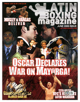 Diego Corrales & Jose Luis Castillo Autographed Latin Boxing Magazine Beckett BAS QR #BH26979