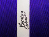 Washington Huskies Rome Odunze Autographed Framed Purple Jersey Beckett BAS Witness Stock #230203