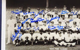 1961 World Series Champions New York Yankees Autographed Framed 8x10 Photo With 27 Signatures Including Mickey Mantle JSA #BB89296