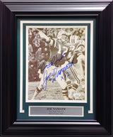 Joe Namath Autographed Framed 8x10 Photo New York Jets "Good Luck" JSA #AK27963