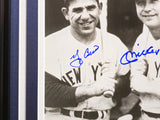 Mickey Mantle & Yogi Berra Autographed Framed 8x10 Photo New York Yankees Beckett BAS #AC85122