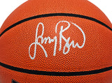 Larry Bird Autographed Authentic Series I/O Indoor/Outdoor Basketball Boston Celtics JSA Stock #220498