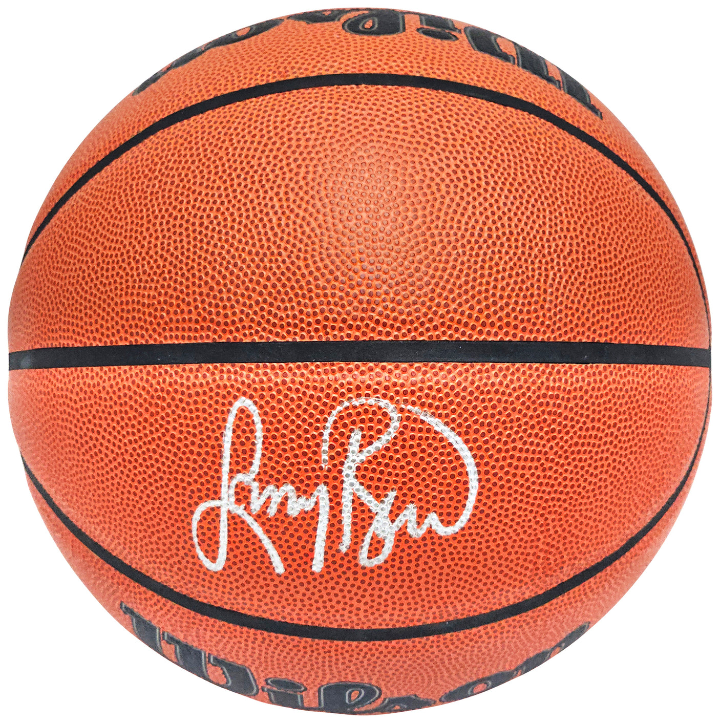 Larry Bird Autographed Authentic Series I/O Indoor/Outdoor Basketball Boston Celtics JSA Stock #220498