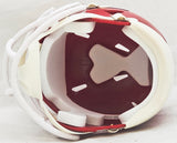 Skyy Moore Autographed Kansas City Chiefs Red Speed Mini Helmet Beckett BAS Witness Stock #220533